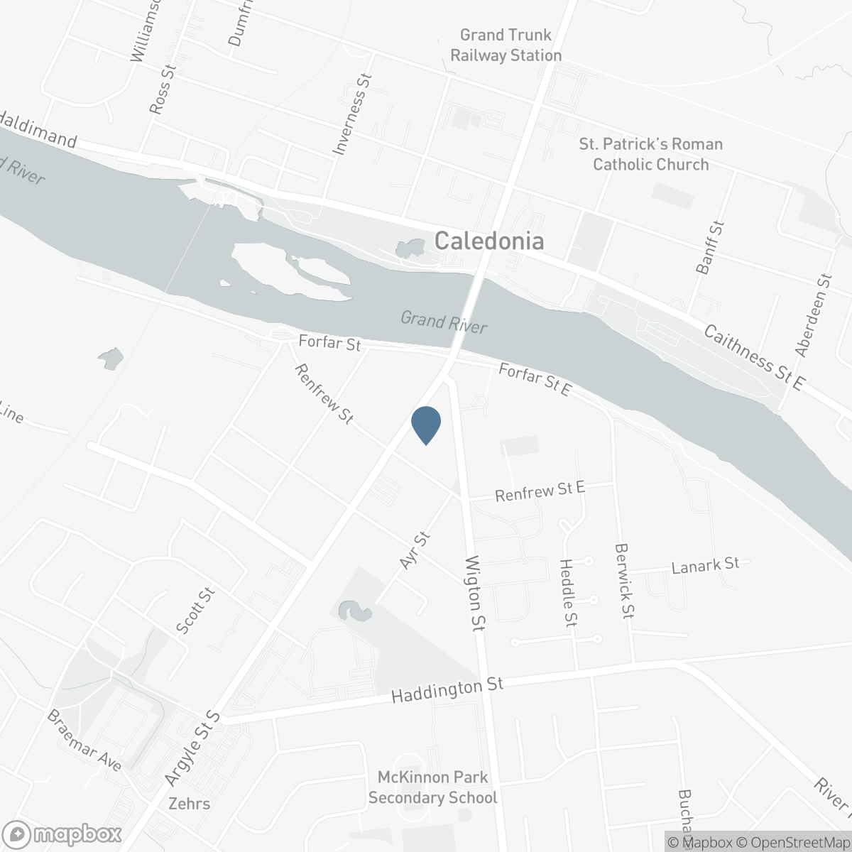 1 - 54 ARGYLE STREET S, Caledonia, Ontario N3W 1H9